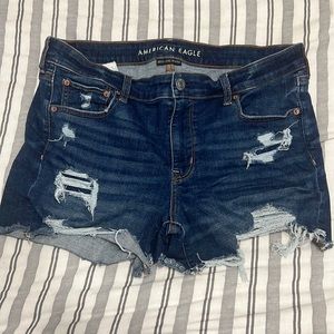 american eagle midi short